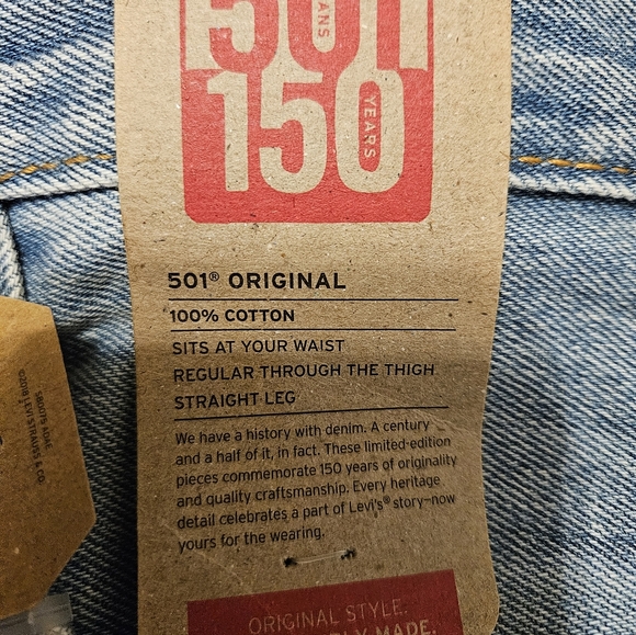 Levi's 501 150th year jeans - Picture 8 of 8